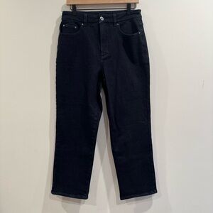 NWT Universal Standard Donna Dark Indigo Straight Leg Jean Sz 10